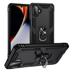 Til Samsung Galaxy A07 4G Cover PC + TPU Telefoncover med Støtteben
