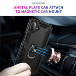 Til Samsung Galaxy A07 4G Cover PC + TPU Telefoncover med Støtteben