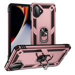 Til Samsung Galaxy A07 4G Cover PC + TPU Telefoncover med Støtteben