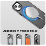 IMAK For iPhone 15 Case Compatible with MagSafe Candy Color Anti Drop TPU + PET Back Cover