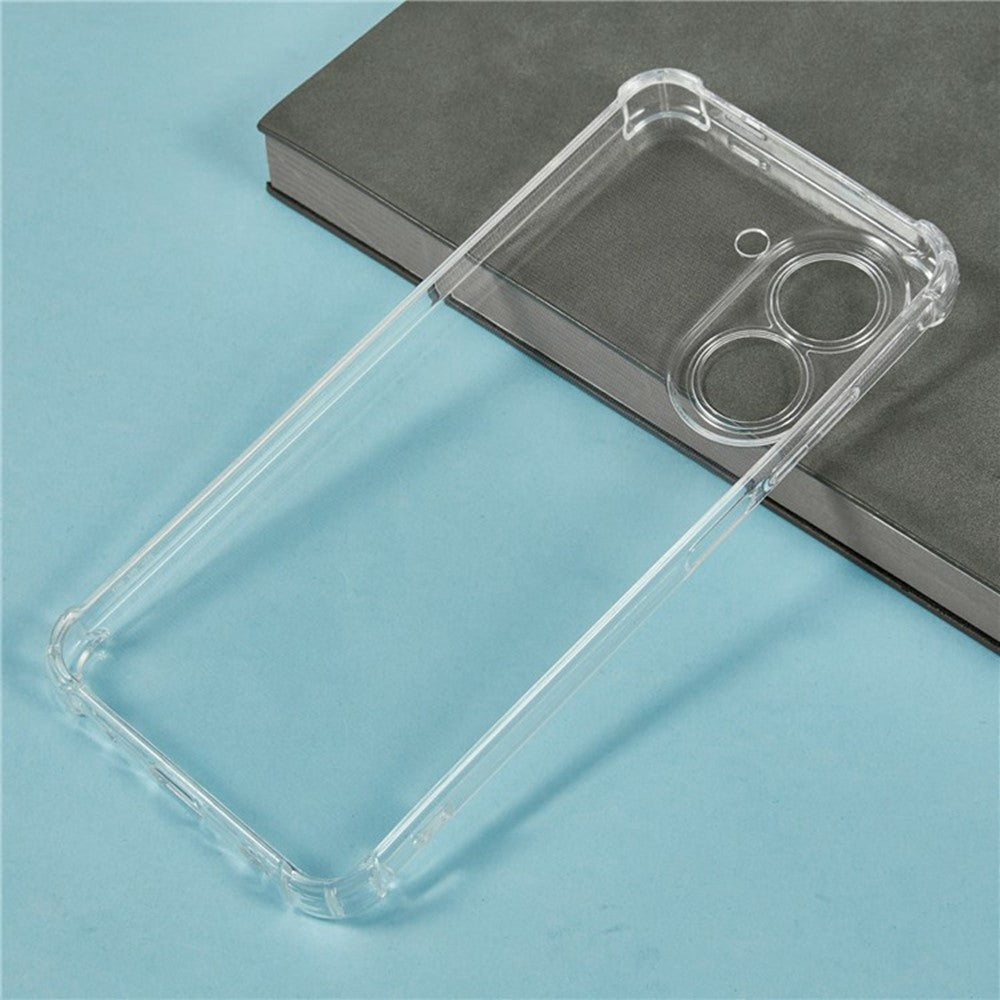 For Xiaomi Redmi A5 NFC (EU) (173.45mm) Case Reinforced Four Corner Anti-Drop Clear TPU Phone Cover