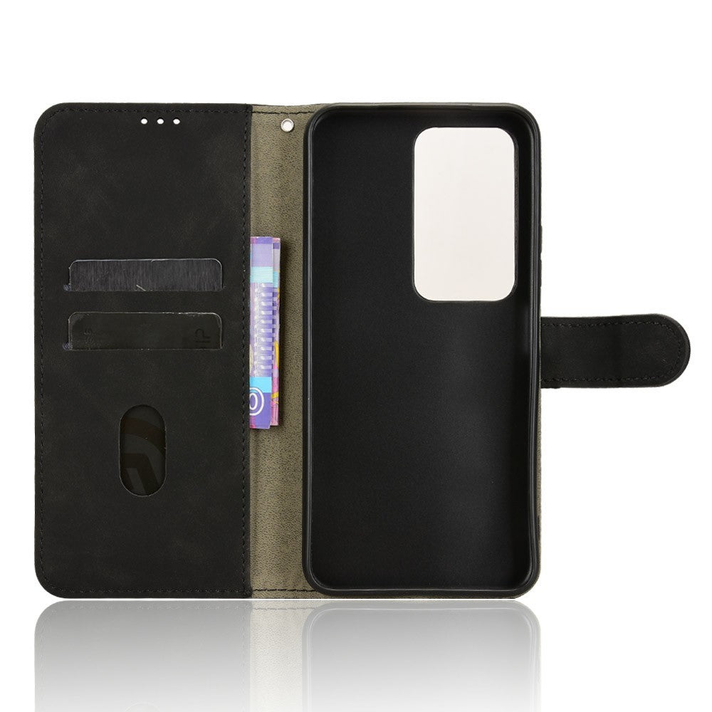 For Xiaomi Redmi 15 4G (EU) (171mm) Leather Case Skin Feel Anti Drop Wallet Flip Phone Cover