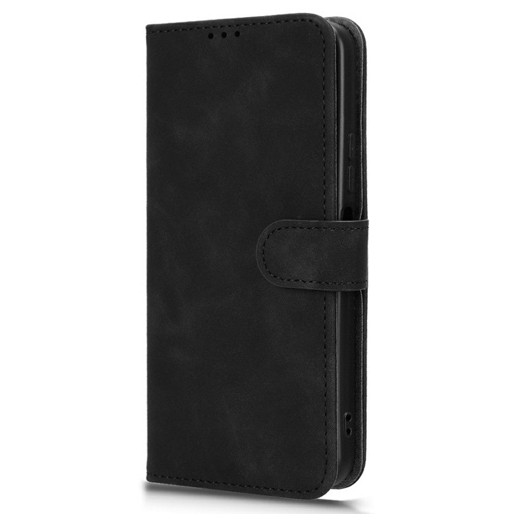 For Xiaomi Redmi 15 4G (EU) (171mm) Leather Case Skin Feel Anti Drop Wallet Flip Phone Cover