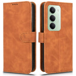 For Xiaomi Redmi 15 4G (EU) (171mm) Leather Case Skin Feel Anti Drop Wallet Flip Phone Cover
