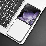 For Xiaomi Mix Flip 2 Case Carbon Fiber Texture Shockproof PU + PC Phone Cover