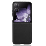 For Xiaomi Mix Flip 2 Case Carbon Fiber Texture Shockproof PU + PC Phone Cover