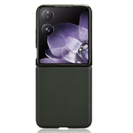 For Xiaomi Mix Flip 2 Case Carbon Fiber Texture Shockproof PU + PC Phone Cover