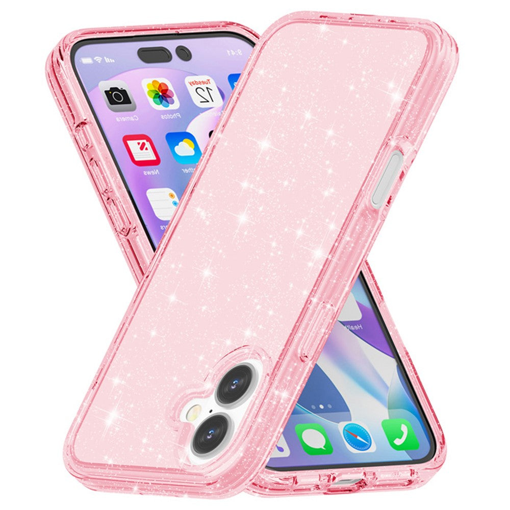 AMORUS For iPhone 17 Case Soft TPU Hard PC Back Shockproof Phone Cover