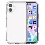 AMORUS For iPhone 16 Case Soft TPU Hard PC Back Shockproof Phone Cover