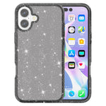 AMORUS For iPhone 16 Plus Case Soft TPU Hard PC Back Shockproof Phone Cover