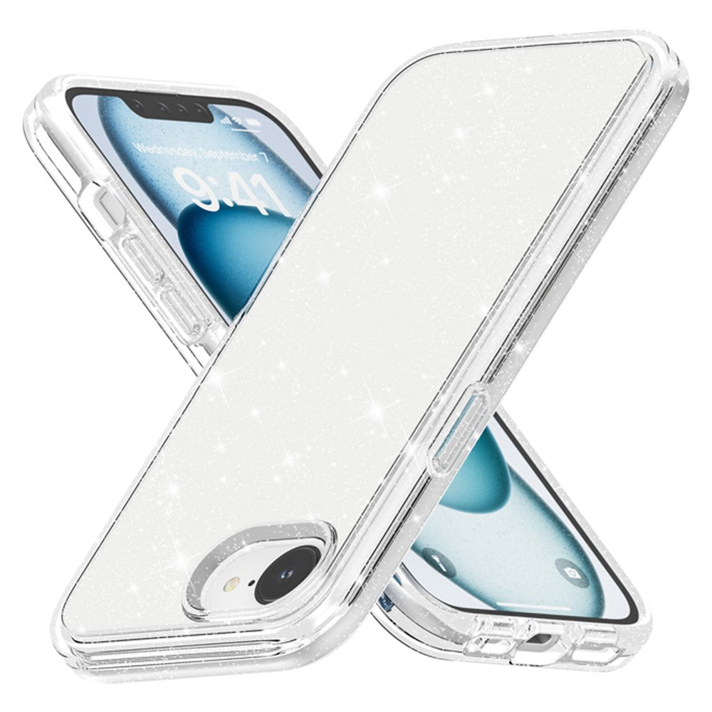 AMORUS For iPhone 17th / 16th Case Soft TPU Hard PC Back Shockproof Phone Cover