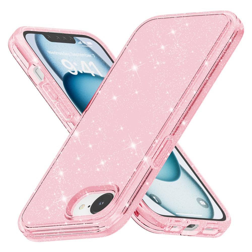 AMORUS For iPhone 17th / 16th Case Soft TPU Hard PC Back Shockproof Phone Cover