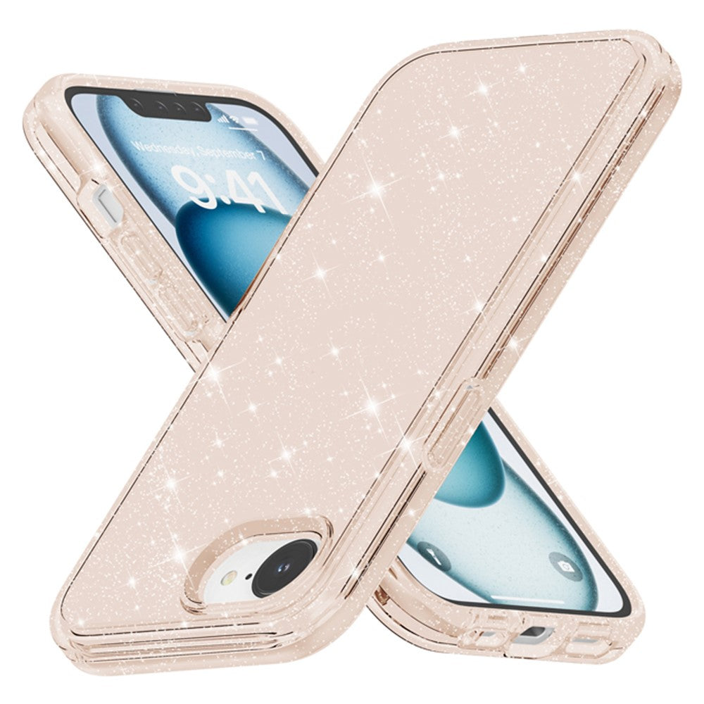 AMORUS For iPhone 17th / 16th Case Soft TPU Hard PC Back Shockproof Phone Cover