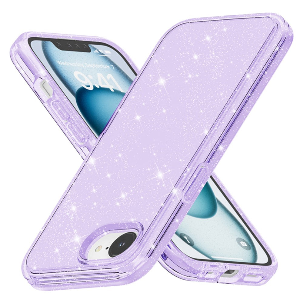 AMORUS For iPhone 17th / 16th Case Soft TPU Hard PC Back Shockproof Phone Cover