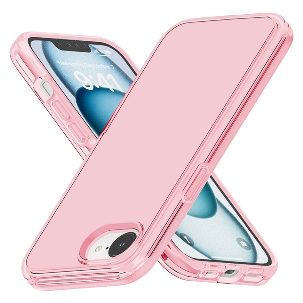 AMORUS For iPhone 17th / 16th Case Soft TPU Hard PC Back Shockproof Phone Cover