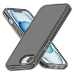AMORUS For iPhone 17th / 16th Case Soft TPU Hard PC Back Shockproof Phone Cover
