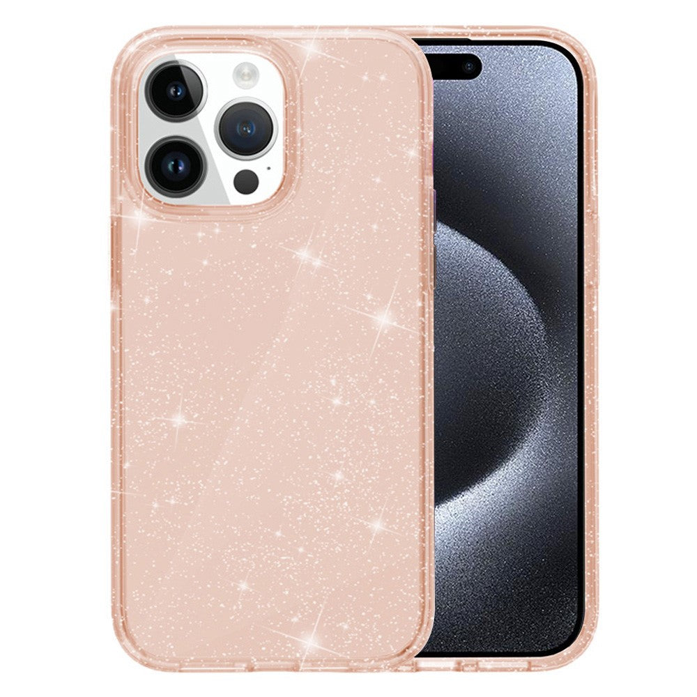 AMORUS For iPhone 15 Pro Max Case Soft TPU Hard PC Back Shockproof Phone Cover