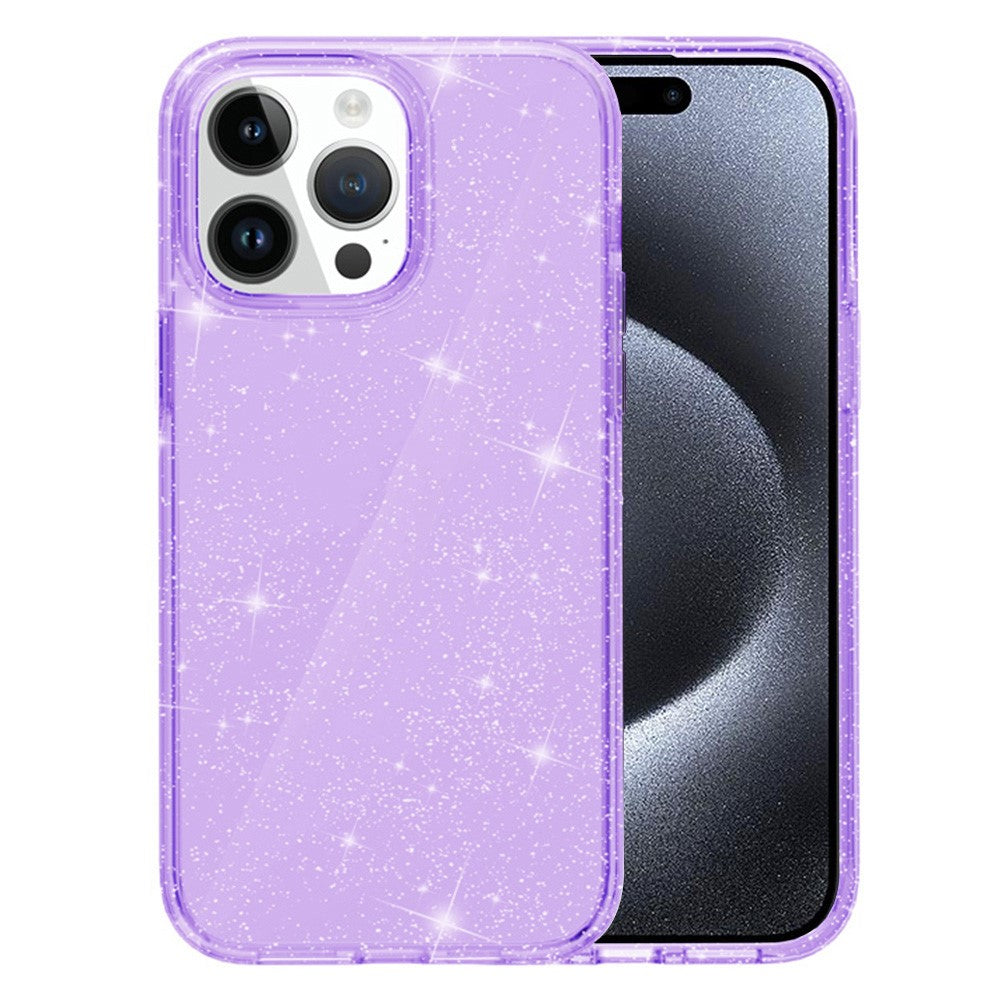 AMORUS For iPhone 15 Pro Max Case Soft TPU Hard PC Back Shockproof Phone Cover
