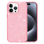 AMORUS For iPhone 15 Pro Max Case Soft TPU Hard PC Back Shockproof Phone Cover