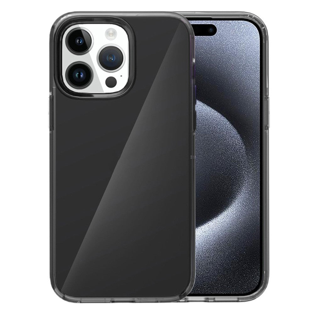 AMORUS For iPhone 15 Pro Case Soft TPU Hard PC Back Shockproof Phone Cover