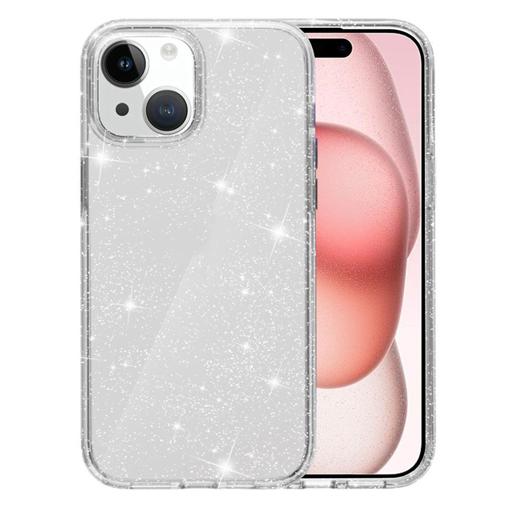 AMORUS For iPhone 15 Case Soft TPU Hard PC Back Shockproof Phone Cover