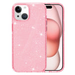 AMORUS For iPhone 15 Case Soft TPU Hard PC Back Shockproof Phone Cover