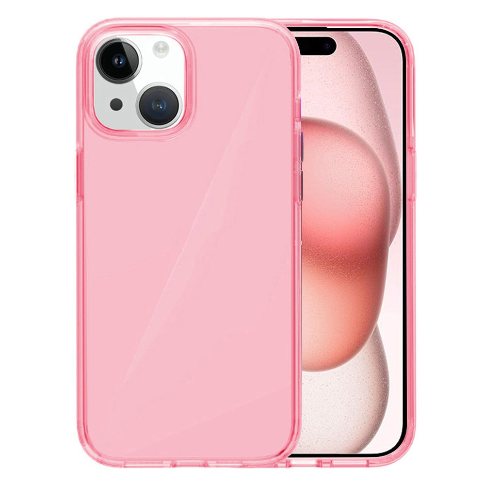 AMORUS For iPhone 15 Case Soft TPU Hard PC Back Shockproof Phone Cover