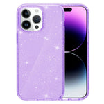 AMORUS For iPhone 14 Pro Case Soft TPU Hard PC Back Shockproof Phone Cover