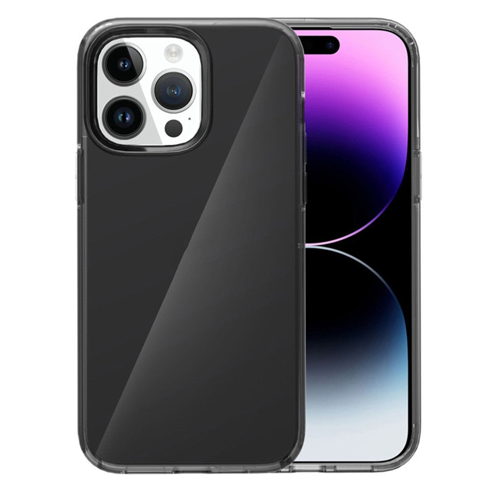 AMORUS For iPhone 14 Pro Case Soft TPU Hard PC Back Shockproof Phone Cover