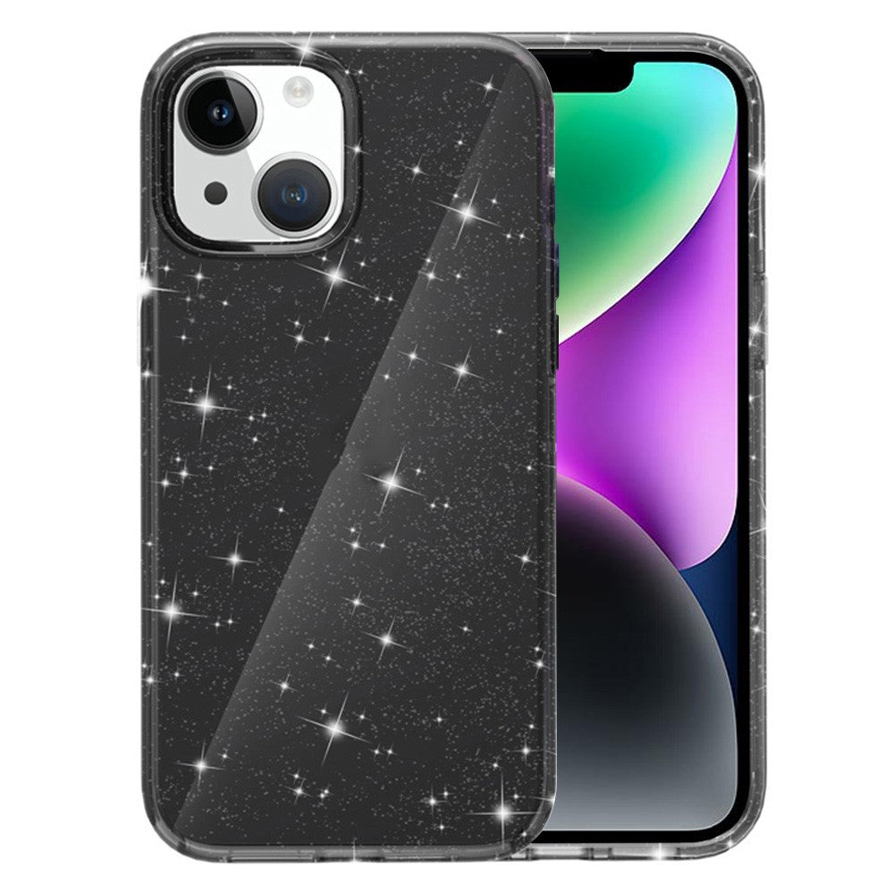 AMORUS For iPhone 15 Plus / 14 Plus Case Soft TPU Hard PC Back Shockproof Phone Cover