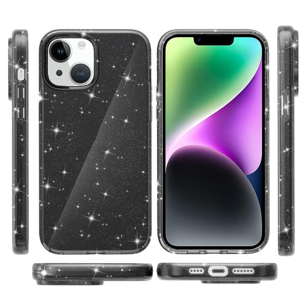 AMORUS For iPhone 15 Plus / 14 Plus Case Soft TPU Hard PC Back Shockproof Phone Cover