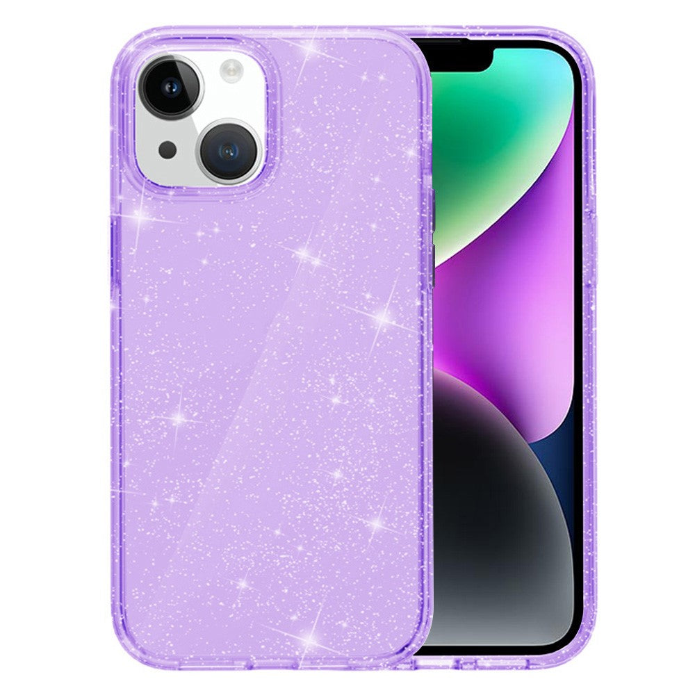 AMORUS For iPhone 15 Plus / 14 Plus Case Soft TPU Hard PC Back Shockproof Phone Cover