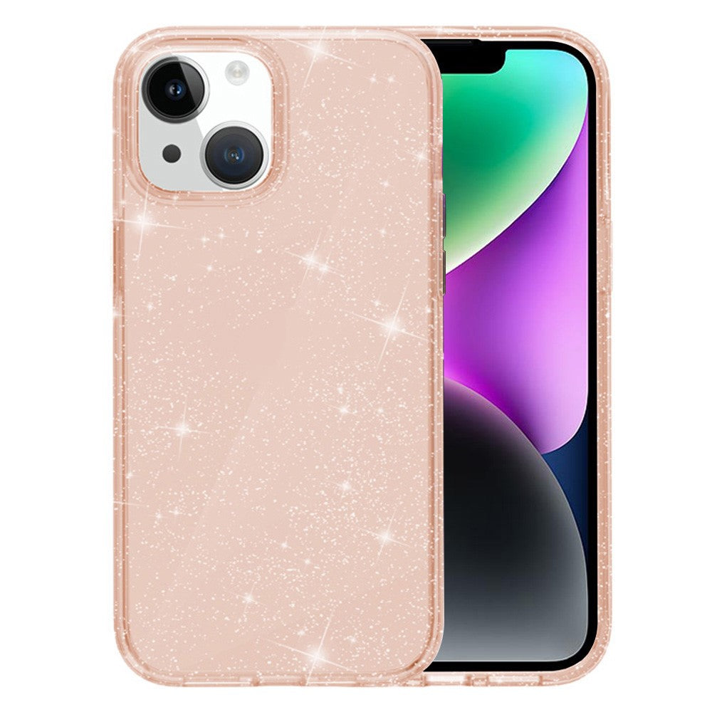 AMORUS For iPhone 15 Plus / 14 Plus Case Soft TPU Hard PC Back Shockproof Phone Cover