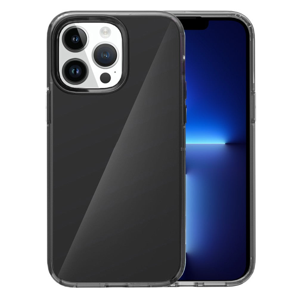 AMORUS For iPhone 13 Pro Case Soft TPU Hard PC Back Shockproof Phone Cover