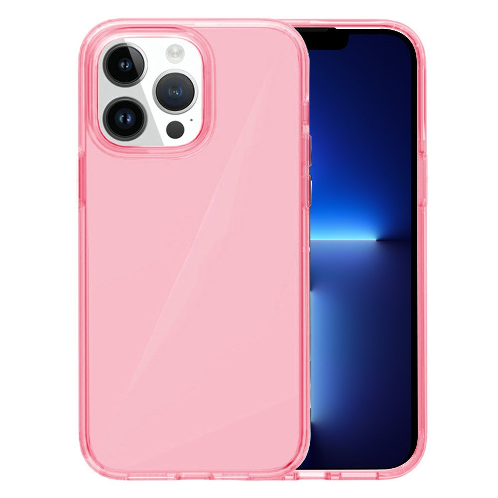 AMORUS For iPhone 13 Pro Case Soft TPU Hard PC Back Shockproof Phone Cover