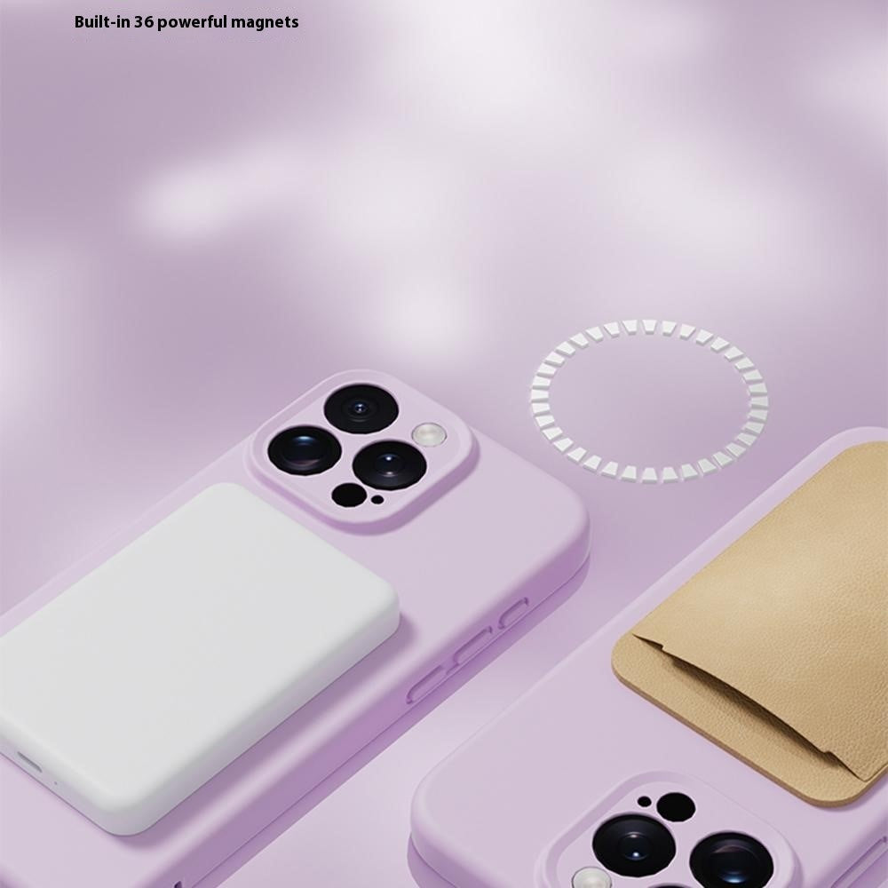 YCADEN For iPhone 15 Pro Case Compatible with MagSafe Precise Cutouts TPU Phone Back Cover