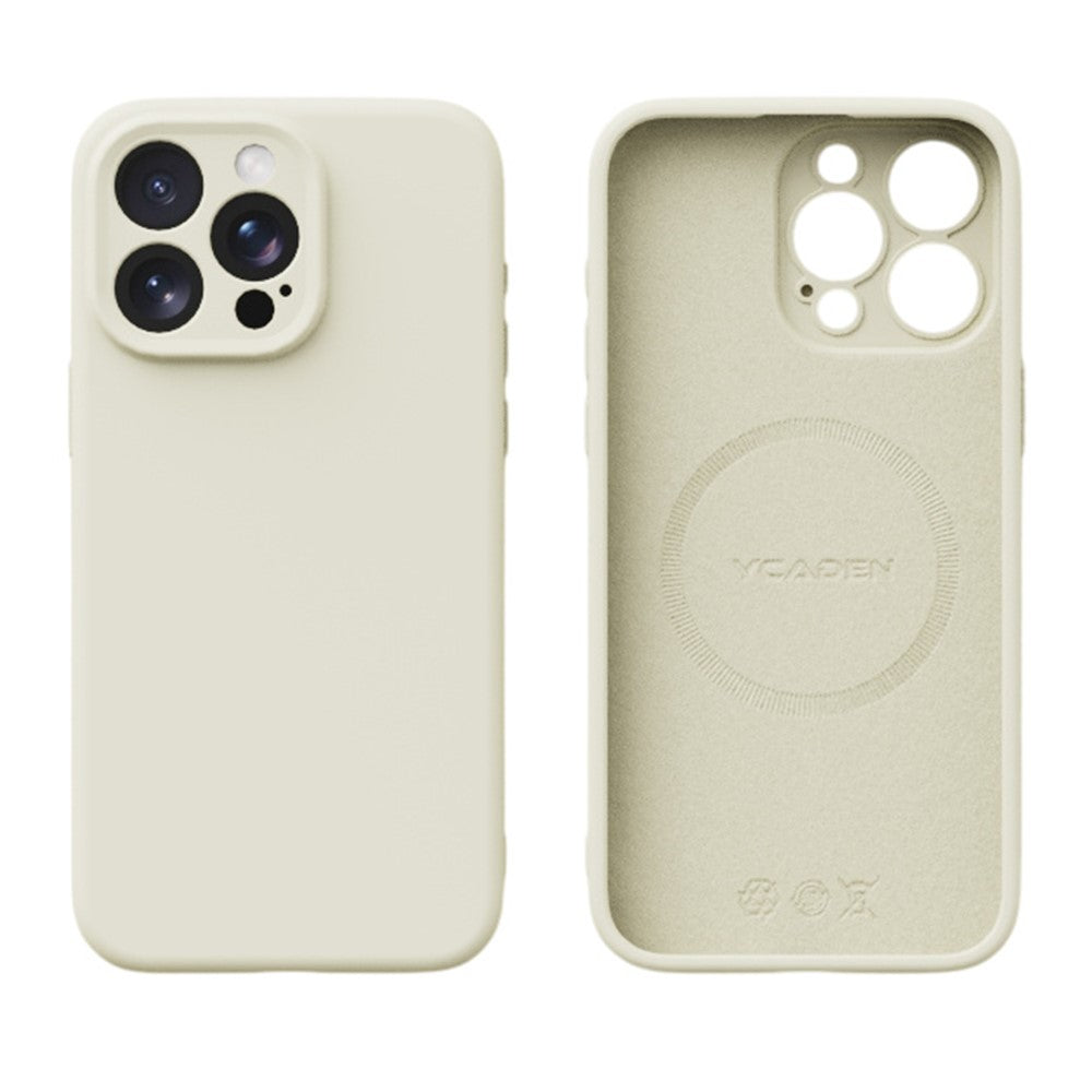 YCADEN For iPhone 15 Pro Case Compatible with MagSafe Precise Cutouts TPU Phone Back Cover