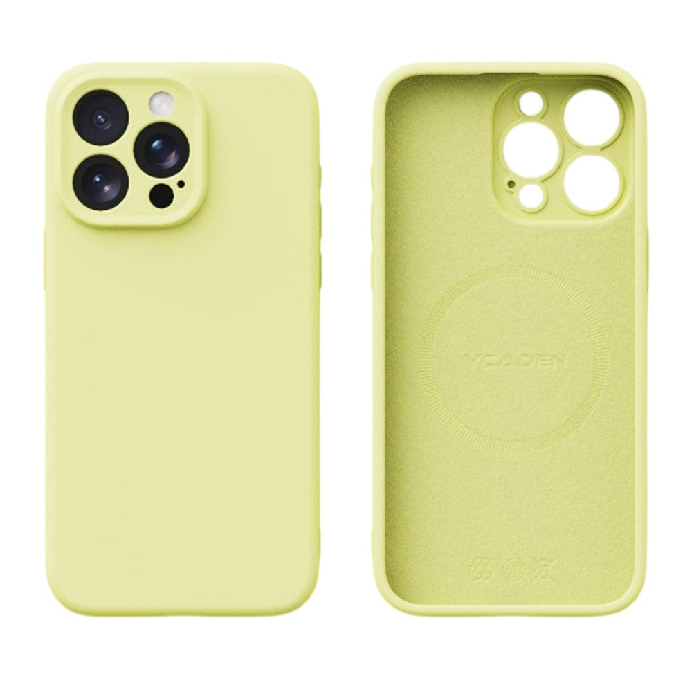 YCADEN For iPhone 15 Pro Case Compatible with MagSafe Precise Cutouts TPU Phone Back Cover