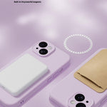 YCADEN til iPhone 15 cover kompatibel med MagSafe, præcise udskæringer, TPU telefonbagcover