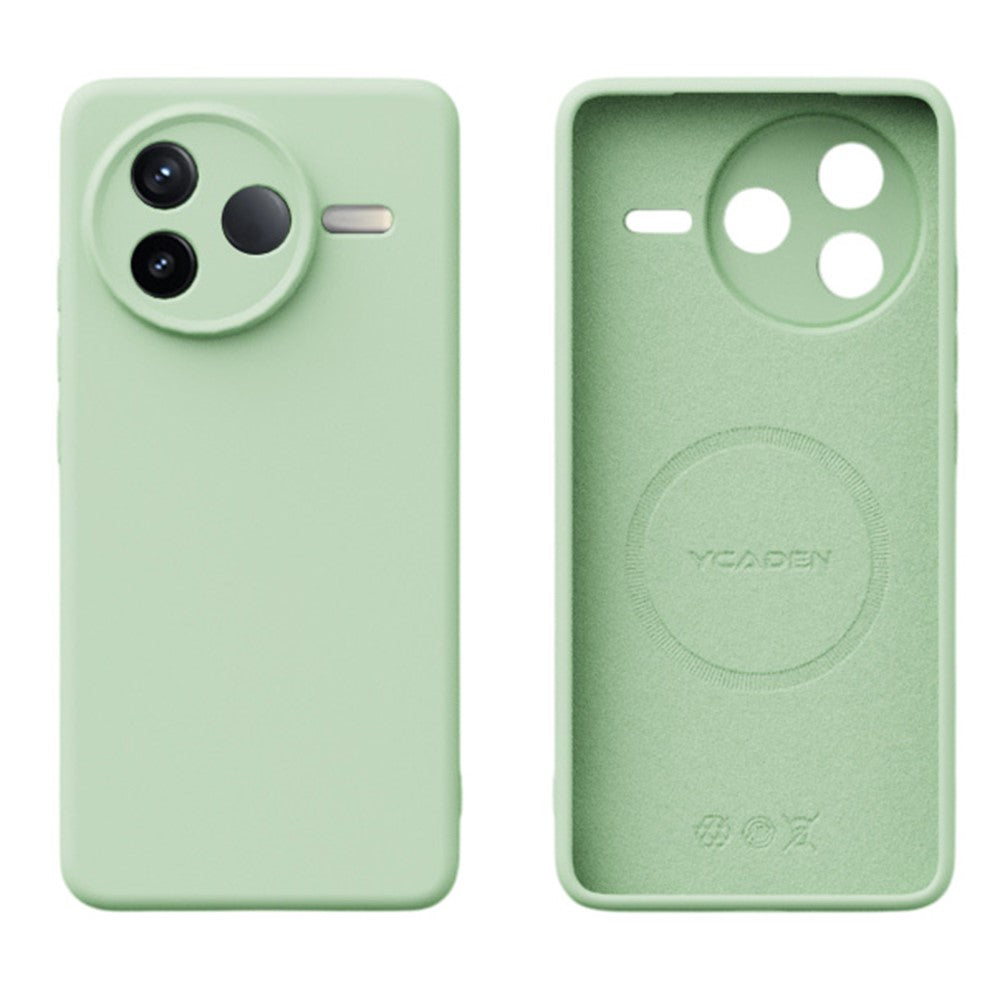 YCADEN For Xiaomi Redmi K80 5G / Poco F7 Pro 5G Magnetic Case Precise Cutouts TPU Phone Back Cover