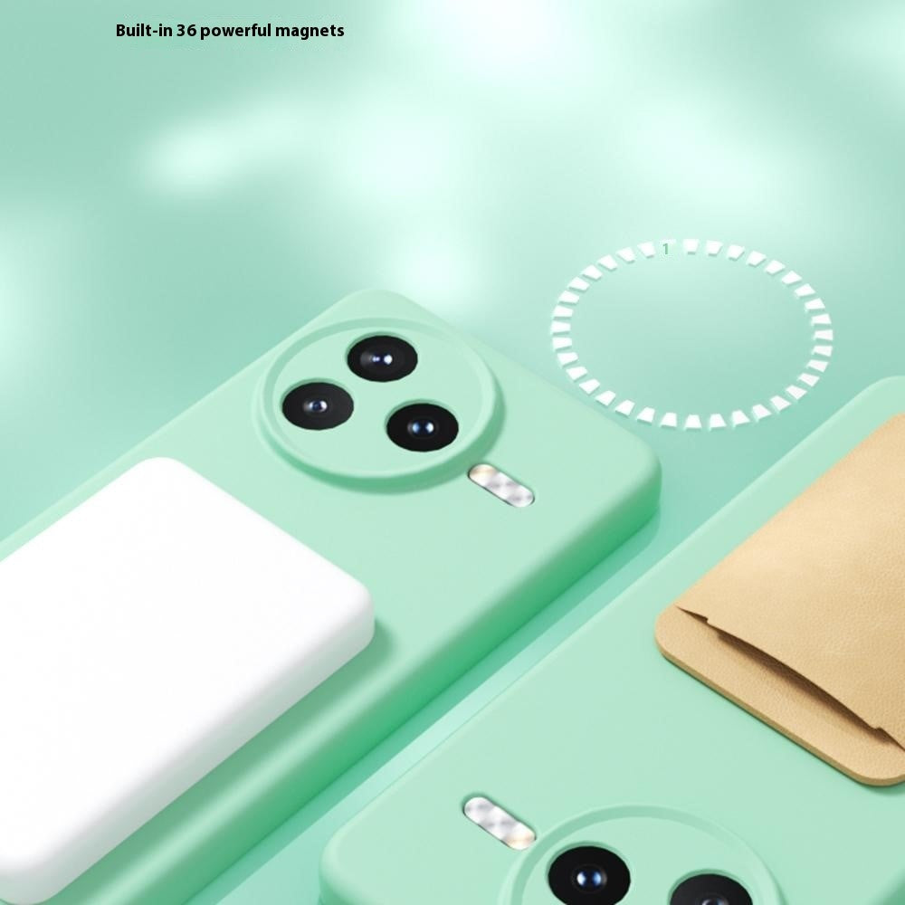 YCADEN For Xiaomi Redmi K80 5G / Poco F7 Pro 5G Magnetic Case Precise Cutouts TPU Phone Back Cover