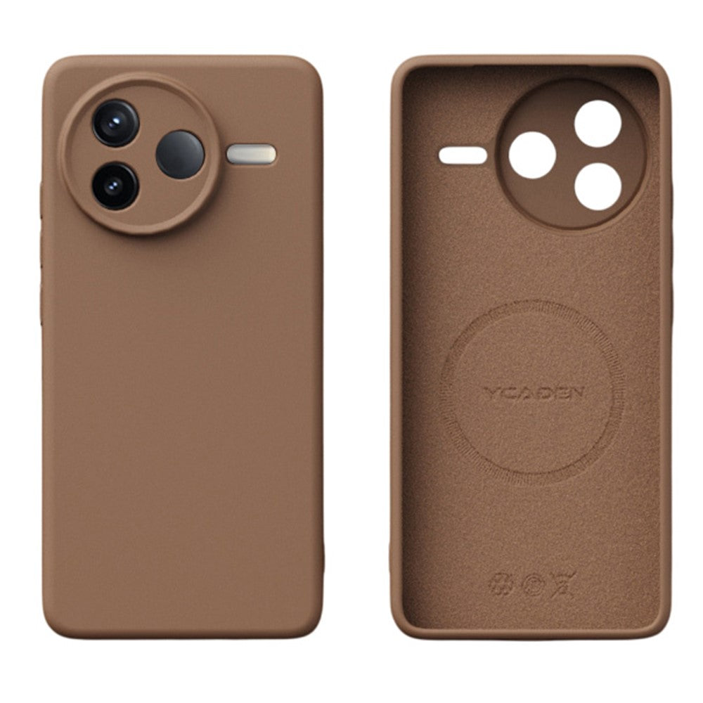 YCADEN For Xiaomi Redmi K80 5G / Poco F7 Pro 5G Magnetic Case Precise Cutouts TPU Phone Back Cover