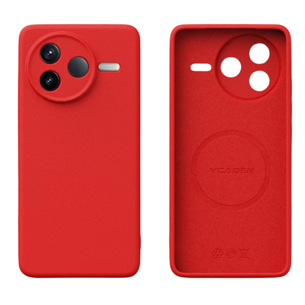 YCADEN For Xiaomi Redmi K80 5G / Poco F7 Pro 5G Magnetic Case Precise Cutouts TPU Phone Back Cover
