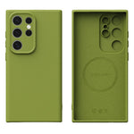 YCADEN For Samsung Galaxy S24 Ultra Magnetic Case Precise Cutouts TPU Phone Back Cover