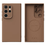 YCADEN For Samsung Galaxy S24 Ultra Magnetic Case Precise Cutouts TPU Phone Back Cover