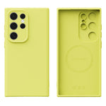 YCADEN For Samsung Galaxy S24 Ultra Magnetic Case Precise Cutouts TPU Phone Back Cover