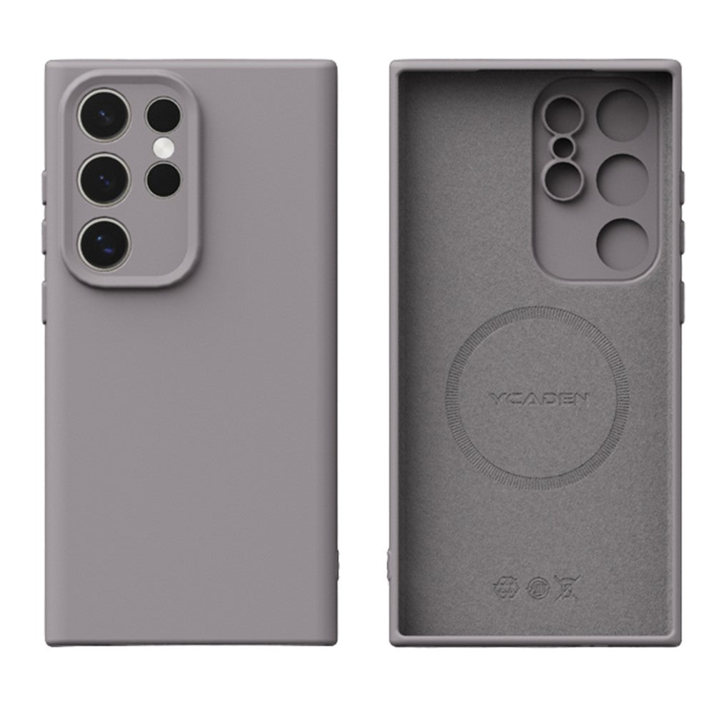 YCADEN For Samsung Galaxy S24 Ultra Magnetic Case Precise Cutouts TPU Phone Back Cover
