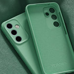 YCADEN For Samsung Galaxy S24 Case Precise Cutouts TPU Phone Back Cover