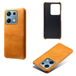 For Xiaomi Redmi Note 14S 4G Case Calf Texture PU Leather Hard PC Protective Phone Cover