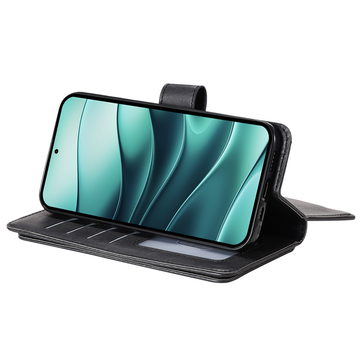 For Xiaomi Poco M7 Pro 5G / Xiaomi Redmi Note 14 5G Leather Case with 10 Card Holder Phone Cover Stand